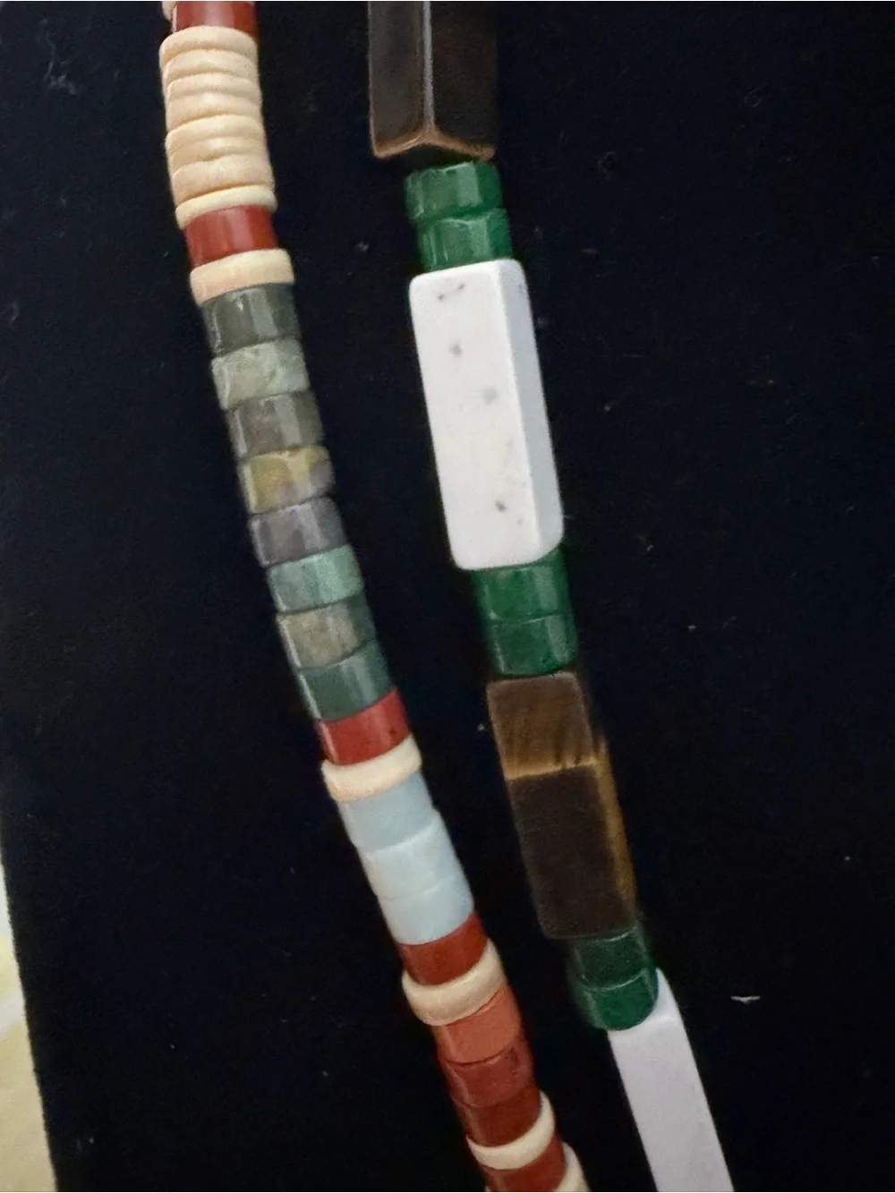 Roxanne Assoulin The Off Duty Duo Heishi Bead & Tiger Eye Necklace NEW ARRIVALS!